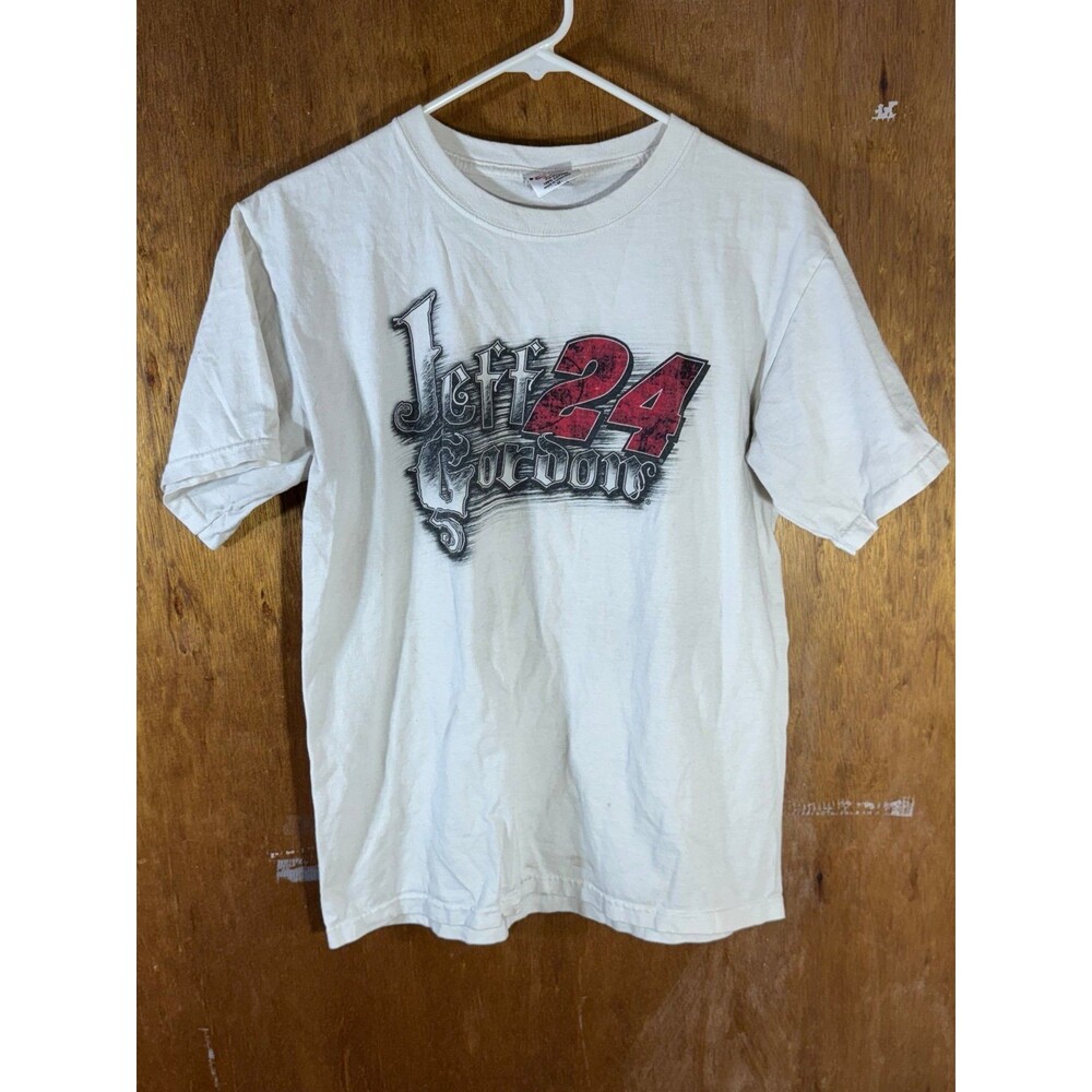 Vintage‎ Jeff Gordon #24 NASCAR Gothic Y2K Race Shirt Chase Authentics Medium